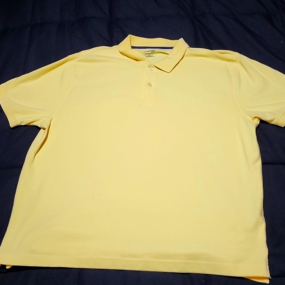 St. John's Bay XL polo shirt- yellow